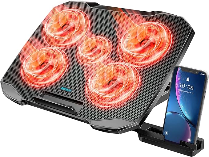 AIMIUZI Laptop Cooling Pad for Computer Laptop Cooler for 12-15.6 Inch Notebooks by AIMIUZI
