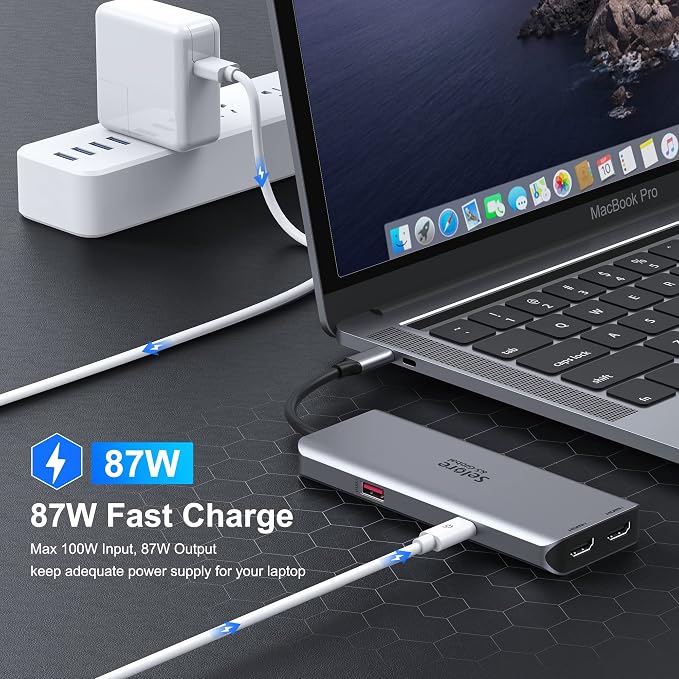 Docking Station for MacBook Pro/MacBook Air M1 2020 2019 2018 13" 15" 16" - Image 6