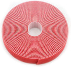 Reusable Fastening Tape Cable Ties 3/4 Inch Double Side Hook Roll by SAISN