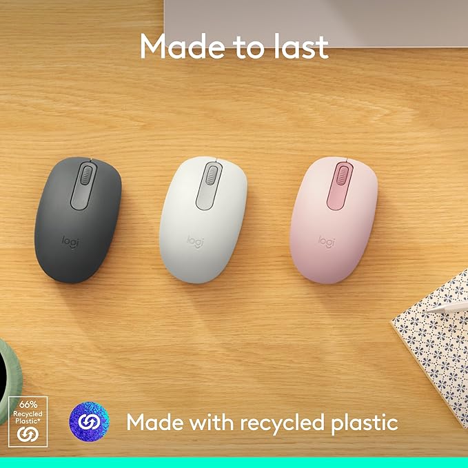 Logitech M196 Bluetooth Wireless Mouse, Compact and Portable Mouse - Image 4