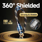 TODN HiFi RCA Cables Audiophile, Double Shielded RCA Cable Male to Male Stereo - Image 4