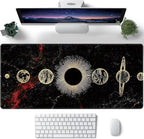 Galaxy Planet Large Mouse Pad, Gaming Keyboard Desk Pad, Extended Mouse Mat - Image 2