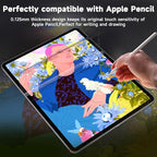 2 Pack Screen Protector for iPad Pro 11 & iPad Air 5/4, Ultra HD, Anti Glare - Image 4