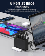CHIPOFY 200W USB C Wall Charger, GaN Gaming Laptop Super Fast Desktop Charging - Image 2