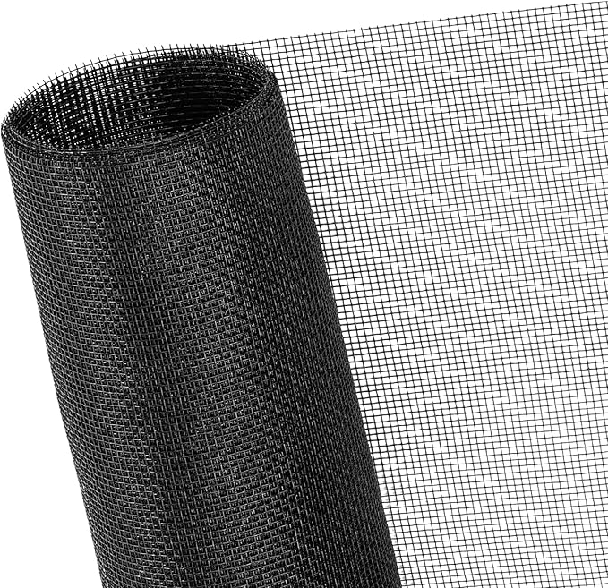 40"x118" Window Screen Mesh, Fiberglass Window Screen, Screen Door Mesh by Amzjjle