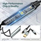 Adoreen Unidirectional USB A 2.0 to Toslink Digital Optical Audio Cable 15 Ft - Image 3