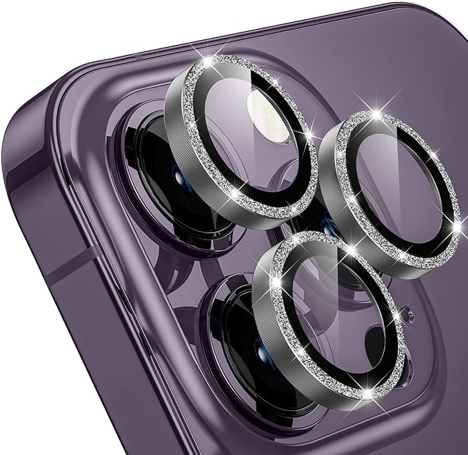 WSKEN for iPhone 14 Pro/iPhone 14 Pro Max Camera Lens Protector, HD Tempered by SmartProtectionGreenerFuture