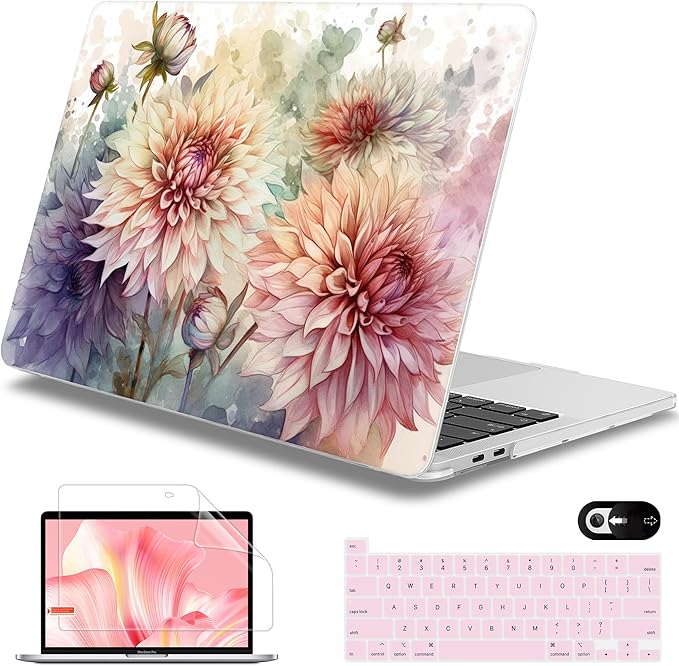 Mektron for MacBook Pro 13-inch Case 2022 2021 2020 Release A2338 M2 M1 A2289 by Mektron