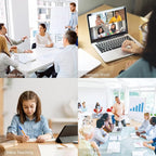 TONGVEO 4K Conference Room Camera System, AI Auto-Tracking PTZ Camera 5X - Image 8