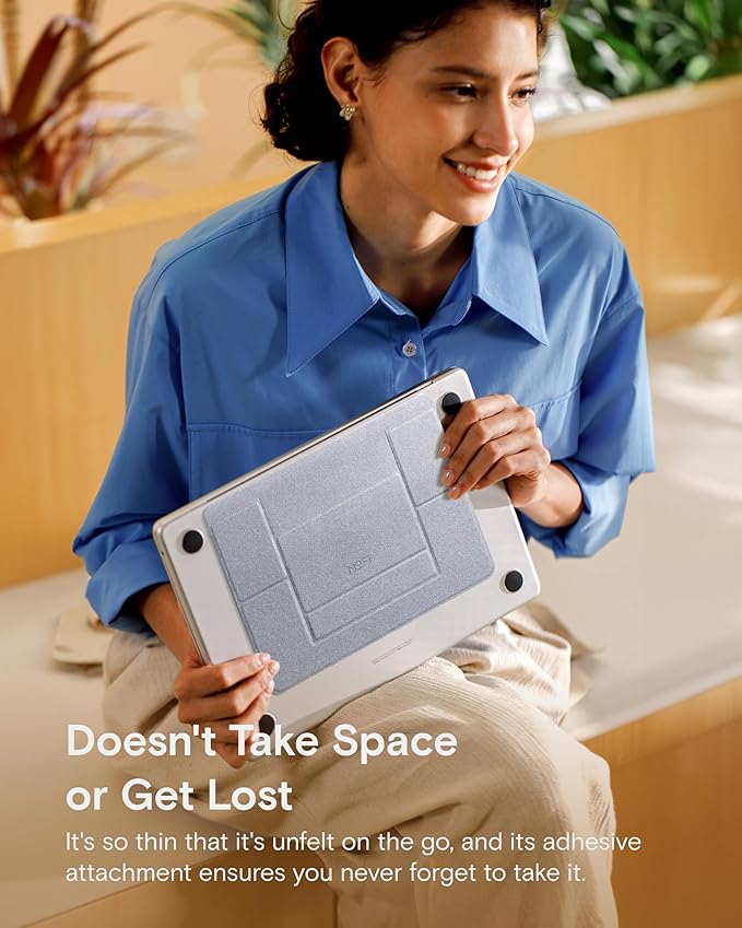 MOFT Laptop Stand for Desk, Adhesive Laptop Stand - Image 4