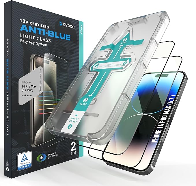 Deppa |2 Pack| Anti-Blue Light Screen Protector by Deppa
