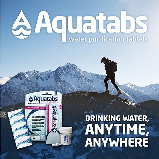 Aquatabs 49mg Water Purification Tablets. Water Filtration System - Image 6