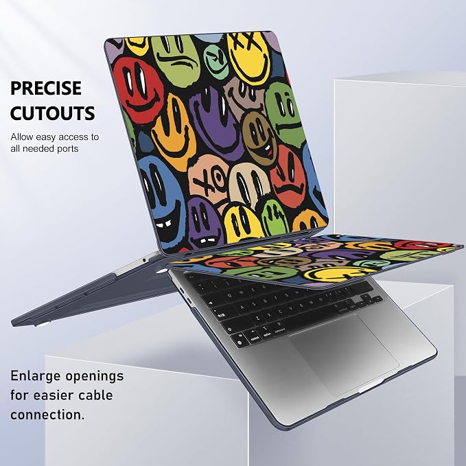 Case for MacBook Pro 13 inch with/Without Touch Bar, Hard Shell + Keyboard - Image 8