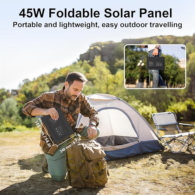 45W Portable Solar Panel Charger - Image 7