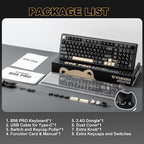 YUNZII B98 PRO QMK/VIA Wireless Mechanical Gaming Keyboard, 96% Layout - Image 9