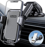 3-in-1 Car Phone Holder, Strong Suction Phone Mount - Image 9