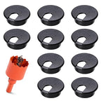 Desk Grommet 1-3/8inch10 Pcs, Desk Hole Grommet, Cable Grommet, Desk Hole Cover by COCOCUI