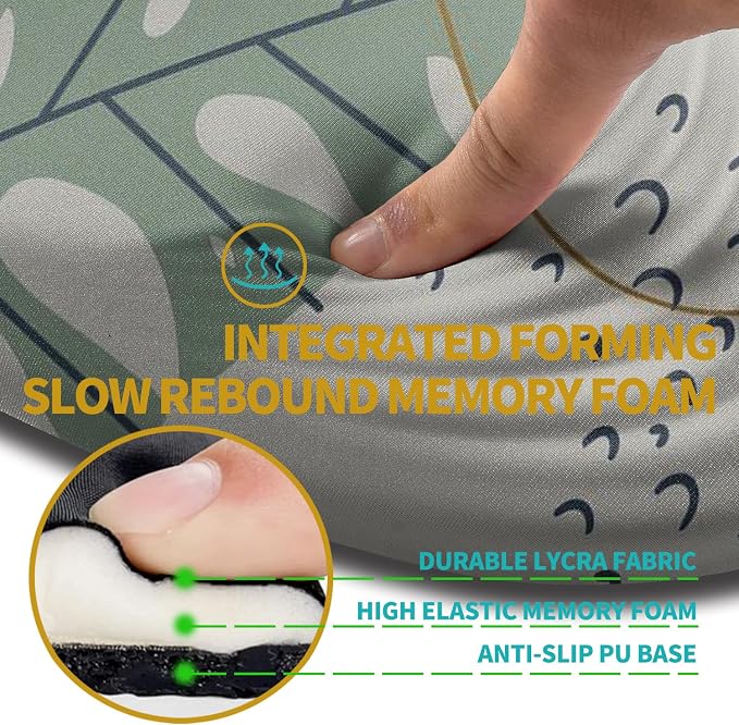 Hokafenle Ergonomic Mouse Pad Wrist Support - Image 2