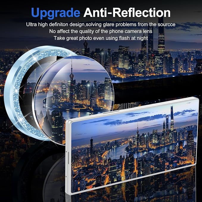 for Samsung Galaxy Z Fold 7 Camera Lens Protector, Individual Metal Ring - Image 4