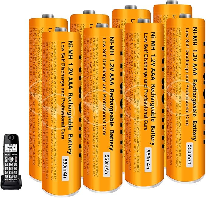8 Pack NI-MH AAA Rechargeable Battery by Ni-MHRechargeableAAABattery