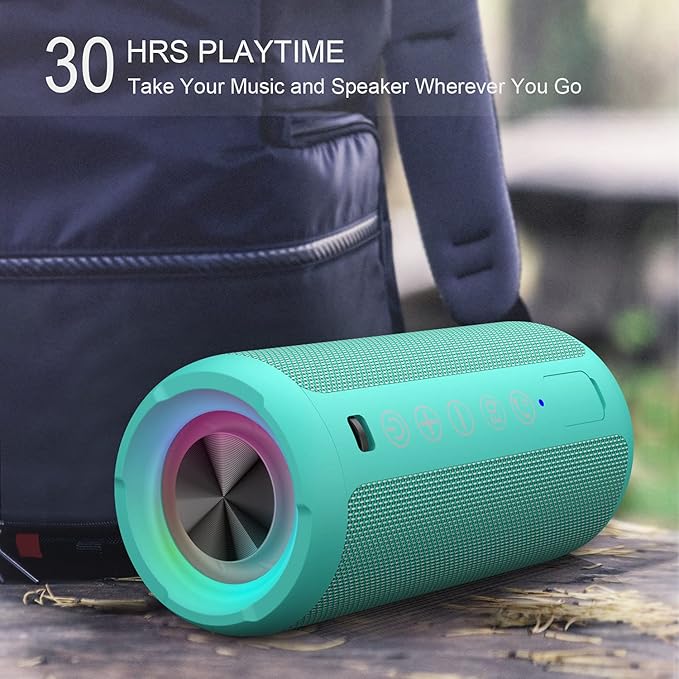 Ortizan Portable Bluetooth Speakers, IPX7 Waterproof Wireless Speaker - Image 6
