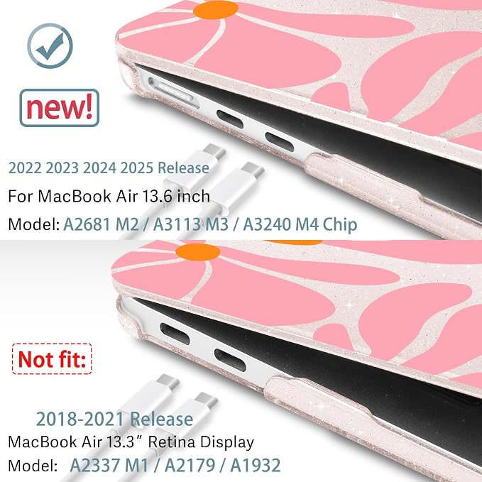May Chen for MacBook Air 13.6 Inch Case 2025/2024/2023/2022 Release – Hard - Image 3