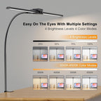 EppieBasic Desk Lamp, 24W Led Desk Lamps - Image 4