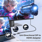 UGREEN 4K DisplayPort to HDMI 2-Pack Adapter Unidirectional Display Port 1.2 to - Image 3