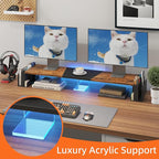 WESTREE Dual Monitor Stand Riser - Image 3