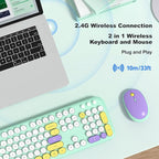 KNOWSQT Wireless Keyboard and Mouse Combo - Image 2