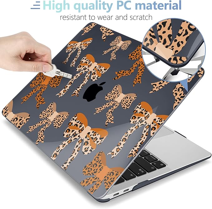 MEEgoodo for MacBook Air 13 inch Case 2021 2020 2019 2018 A2337 M1 A2179 A1932 - Image 3