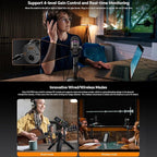 COMICA D10 Pro D Wireless/XLR/USB Dynamic Microphone - Image 5