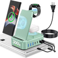 300W Wireless Charger for Samsung, Zutspzss 10 in 1 Wireless Charging Station by Zutspzss