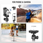 NEEWER Basics 59" Selfie Stick Tripod Compatible - Image 3