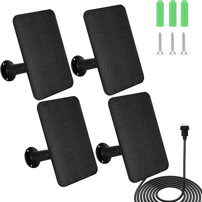 6W Solar Panel Charger for Blink Outdoor/Outdoor/XT XT2 Camera Solar Panel by DaybreakAura