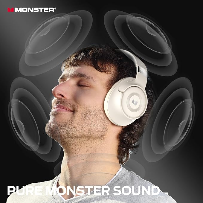 Monster Persona SE ANC Active Noise Cancelling Headphones, 60H Playtime - Image 2
