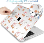 MEEgoodo Case for MacBook Pro 13 inch Case 2022 2021 2020 New A2338 M2/M1 A2251 - Image 3
