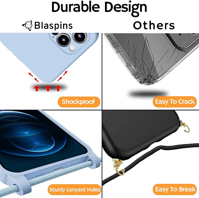 Blaspins Crossbody Lanyard Strap Case - Image 9
