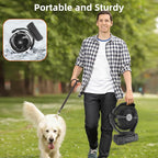 PANERGY Camping Fan with Light - 20000mAh Rechargeable Battery Fan with Charger - Image 6