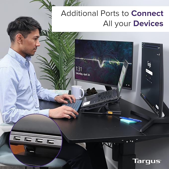 Targus Laptop Cooling Pad for Laptops up to 17-inches, Dual High-Speed Fans - Image 8