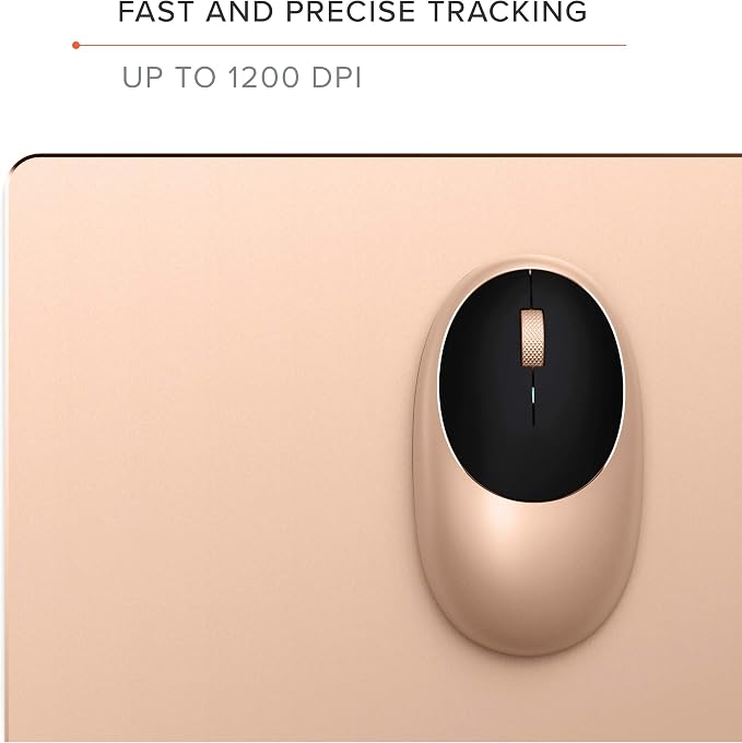 Satechi M1 Wireless Bluetooth Mouse, USB-C Rechargeable, Compact & Portable - Image 3