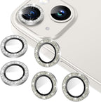 AGVEE 3+3 for iPhone 14 6.1" / 14 Plus 6.7" Camera Lens Protector, Bling by AGVEE