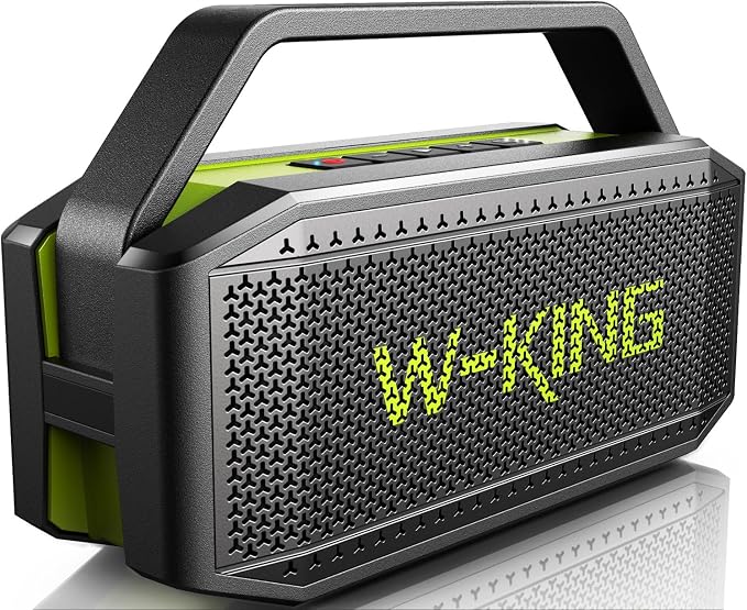 W-KING Portable Loud Bluetooth Speaker Wireless, 100W Max IPX6 Waterproof by W-KING
