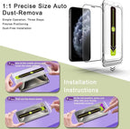 9H Tempered Glass, Full Coverage, Anti-Fingerprint, Auto Dust Removal, - Image 3