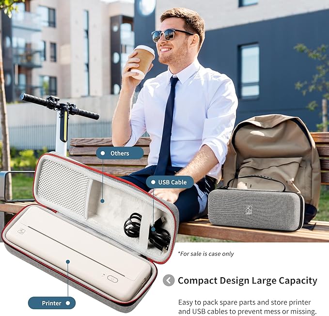 HPRT Portable Carry Case Compatible Pooolitech MT810 Portable Printers - Image 2
