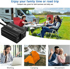 150W Car Power Inverter DC 12V to 110V AC Car Adapter - Image 2