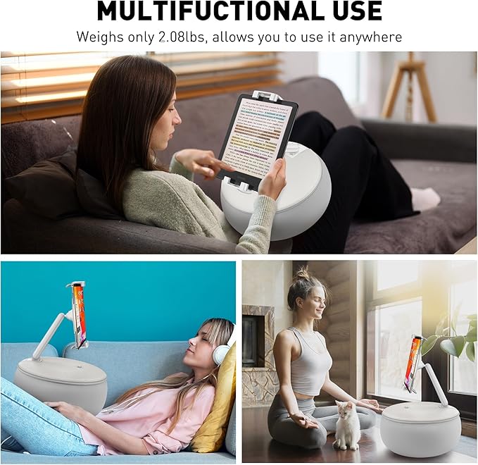 AboveTEK Tablet Pillow Stand Holder - Image 3