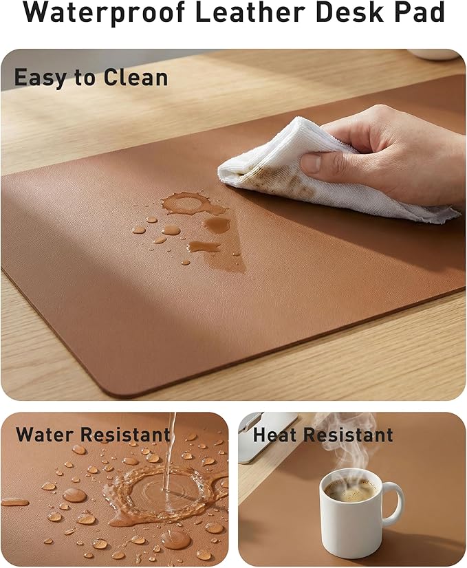 Aothia Faux Leather Desk Mat - Image 7