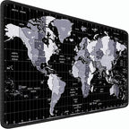 Large Mouse Pad, 31.5x15.7 inch Large Extended Computer Keyboard Mouse Mat by Naukay