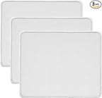 JIKIOU 3 Pack Mouse Pad with Stitched Edge, Comfortable Mouse Pads with by JIKIOU